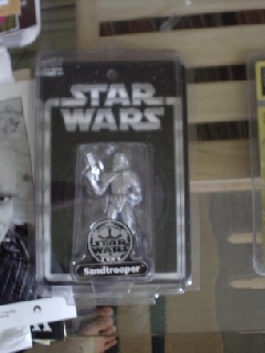 2004 San Diego Comic Con Exclusive Star Wars Silver Saga SandTro